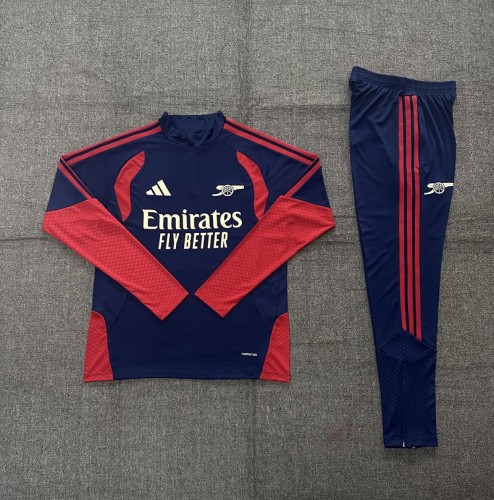 26/27 Arsenal training Adult suit Royal Blue red