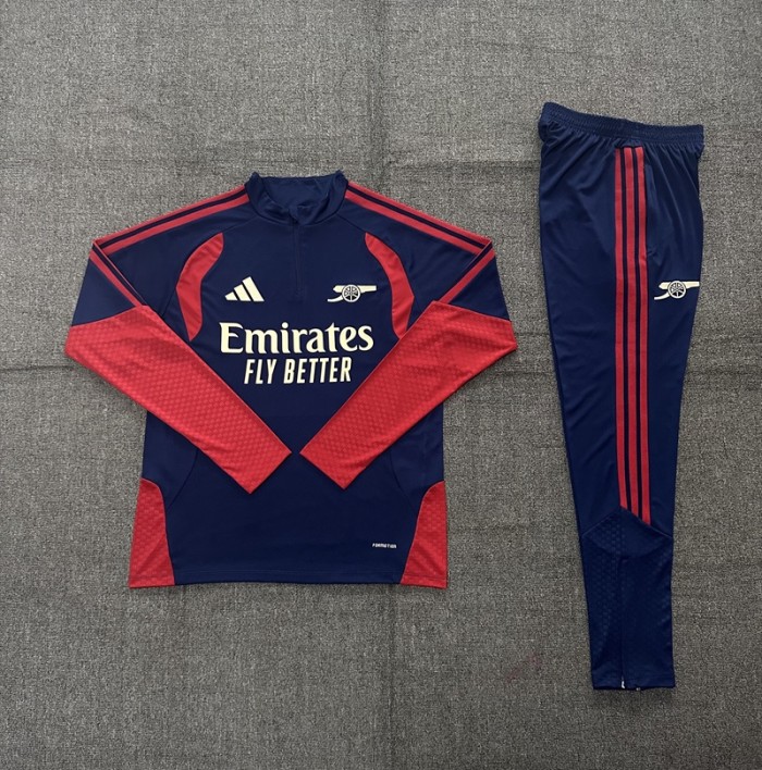 26/27 Arsenal training Adult suit Royal Blue red