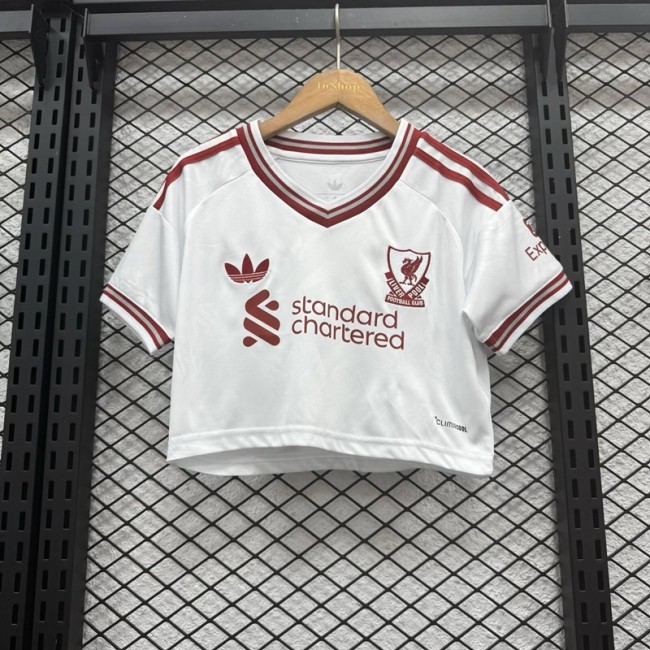 26/27 Liverpool Away women's short football Jersey