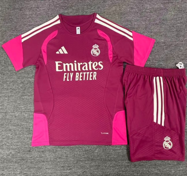 26/27 Real Madrid kids Short sleeve training suit