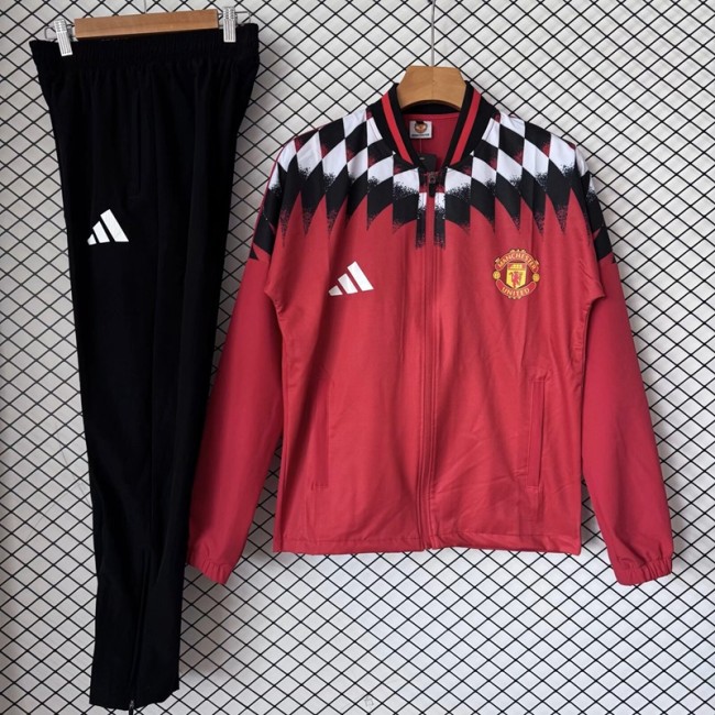 26/27 Manchester United trench coat red
