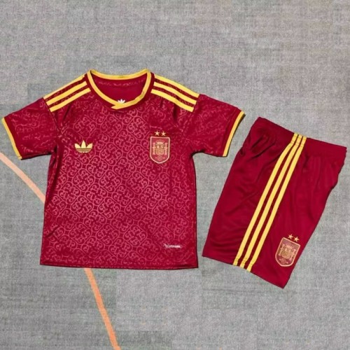26/27 Spain third kids kit World Cup Champion version