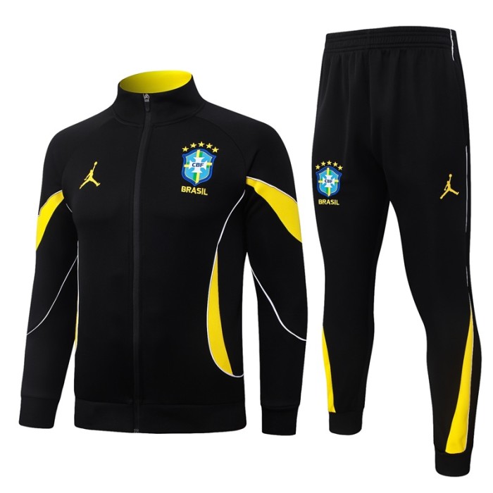 26/27 Brazil Jordan Kids jacket black