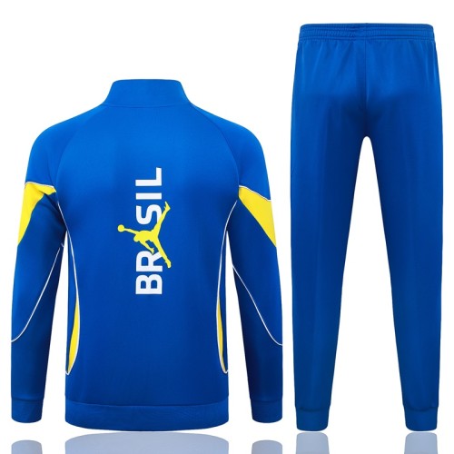 26/27 Brazil Jordan Kids jacket blue