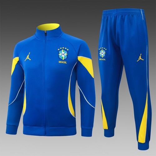 26/27 Brazil Jordan Adult suit jacket blue