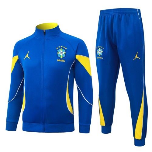 26/27 Brazil Jordan Kids jacket blue