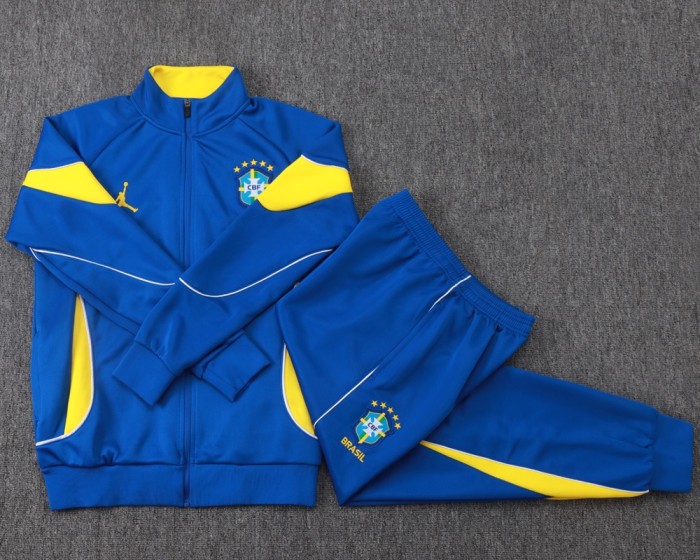 26/27 Brazil Jordan Kids jacket blue