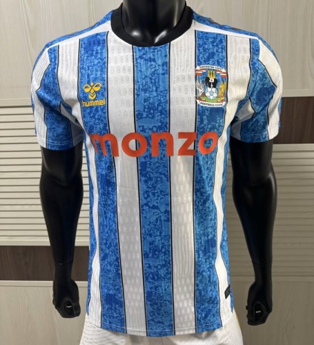 26/27 Coventry home Player Version football Jersey