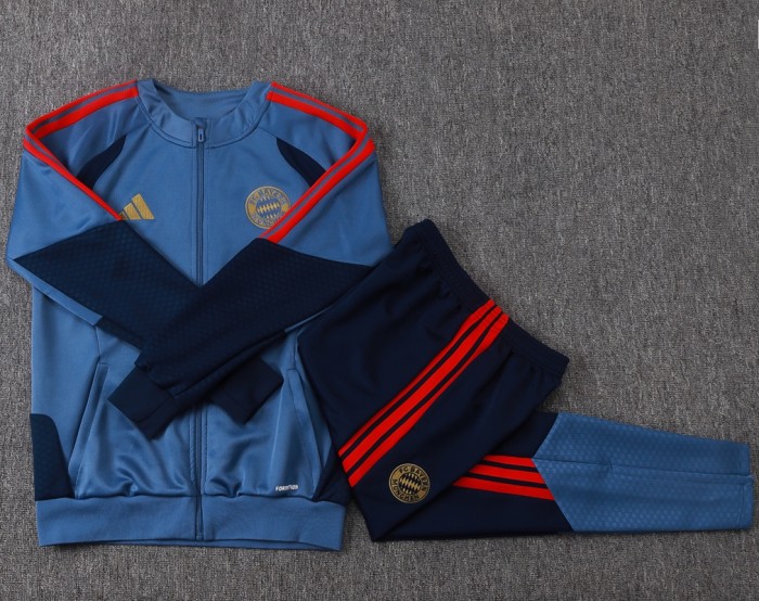 26/27 Bayern Munich kids jacket Light gray
