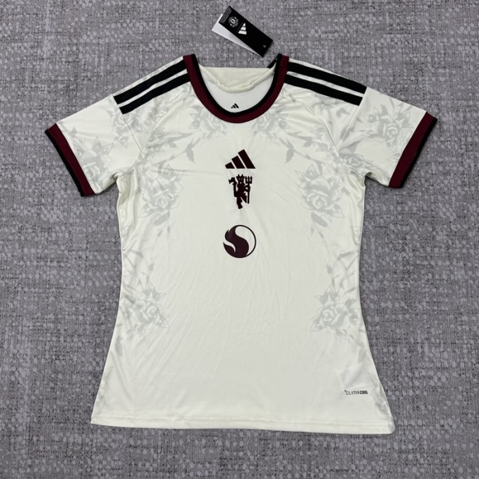 26/27 Manchester United third women's short football Jersey