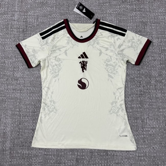 26/27 Manchester United third women's short football Jersey