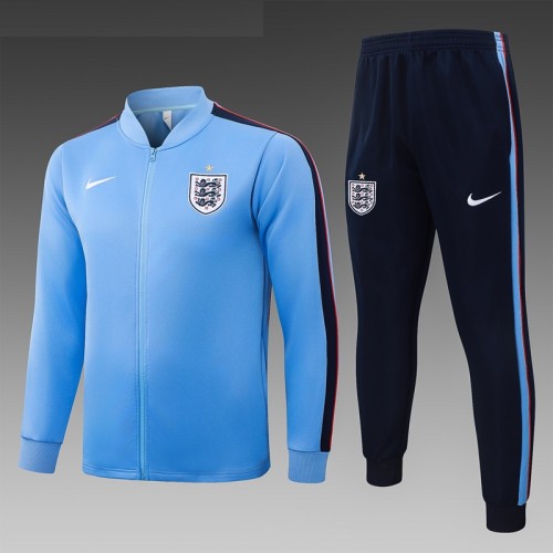 26/27 England training Adult suit jacket light blue