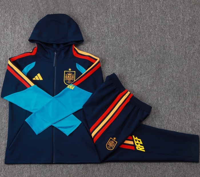 26/27 Spain Adult jacket wear a hat