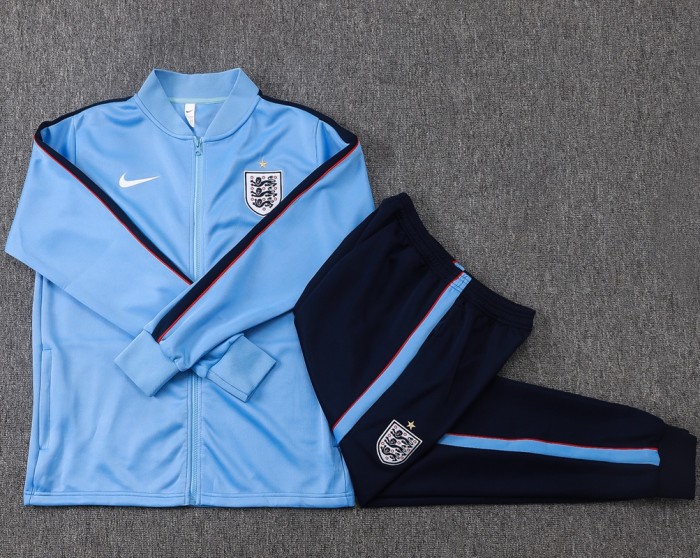 26/27 England training Adult suit jacket light blue