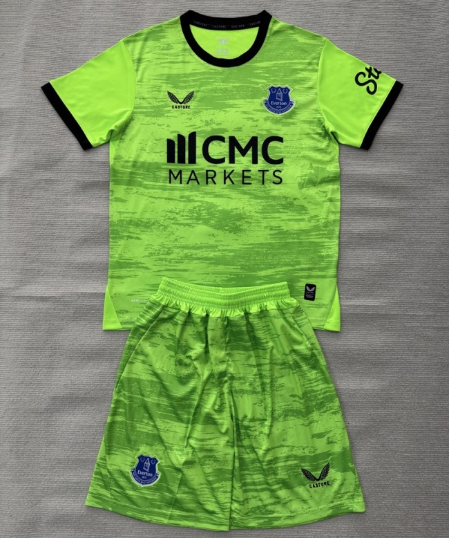 26/27 Everton goalkeeper Adult Set green