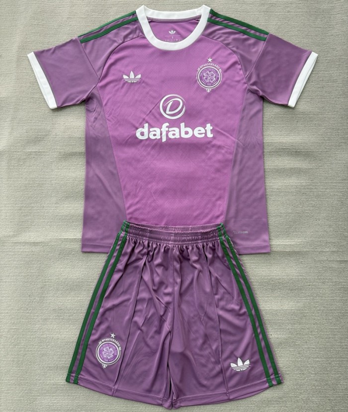 26/27 Celtic goalkeeper Adult Set Purple