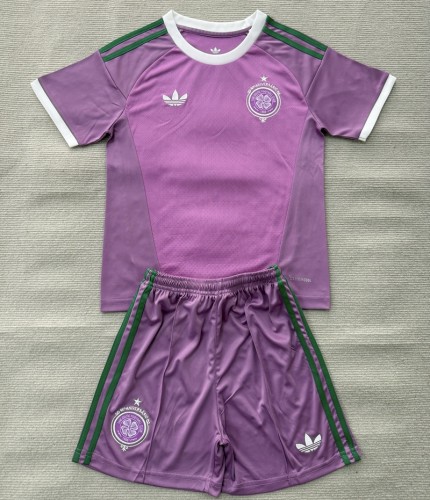 26/27 Celtic goalkeeper kids kit Purple