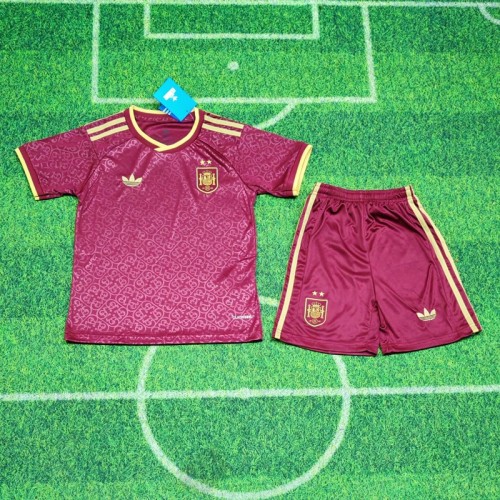 26/27 Spain third kids kit World Cup Champion version