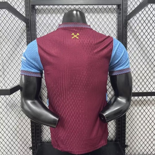 26/27 West Ham United home Player Version football Jersey