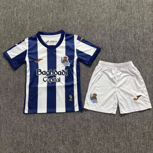 26/27 Real Sociedad home kids kit