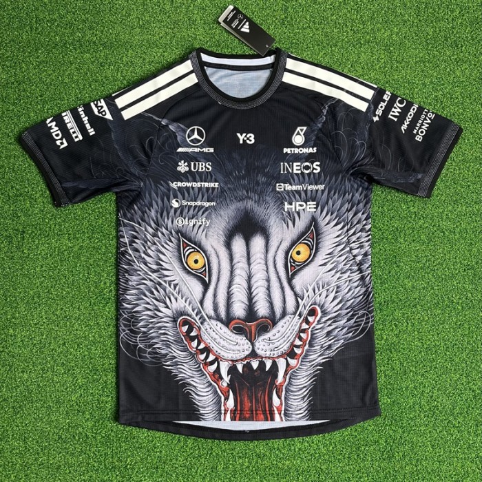 2026 Mercedes F1 shirt black