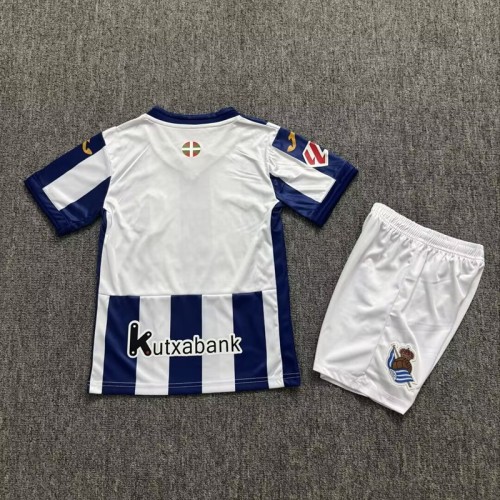 26/27 Real Sociedad home kids kit