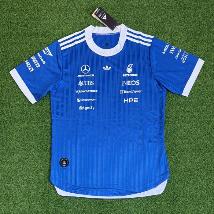 2026 Blue Mercedes Player Version