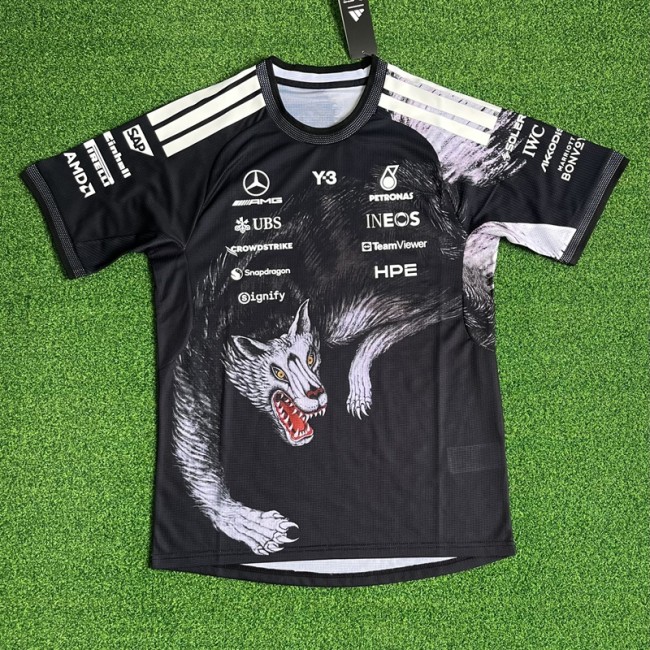 2026 Mercedes F1 T-shirt black