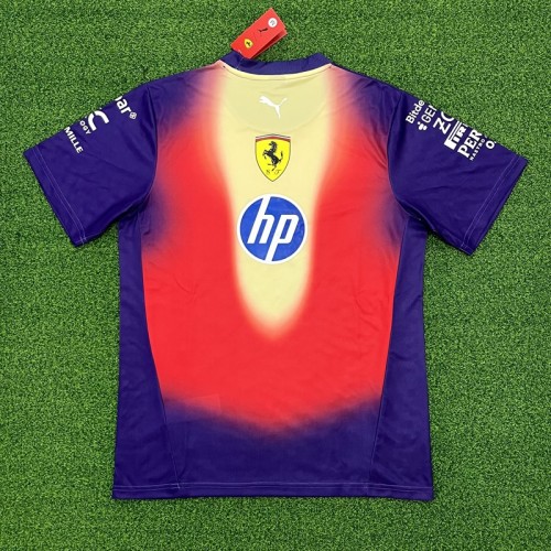 2026 Super Ferrari F1 T-shirt blue