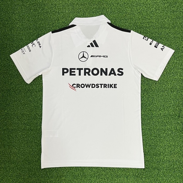 2026 Mercedes F1 Polo white