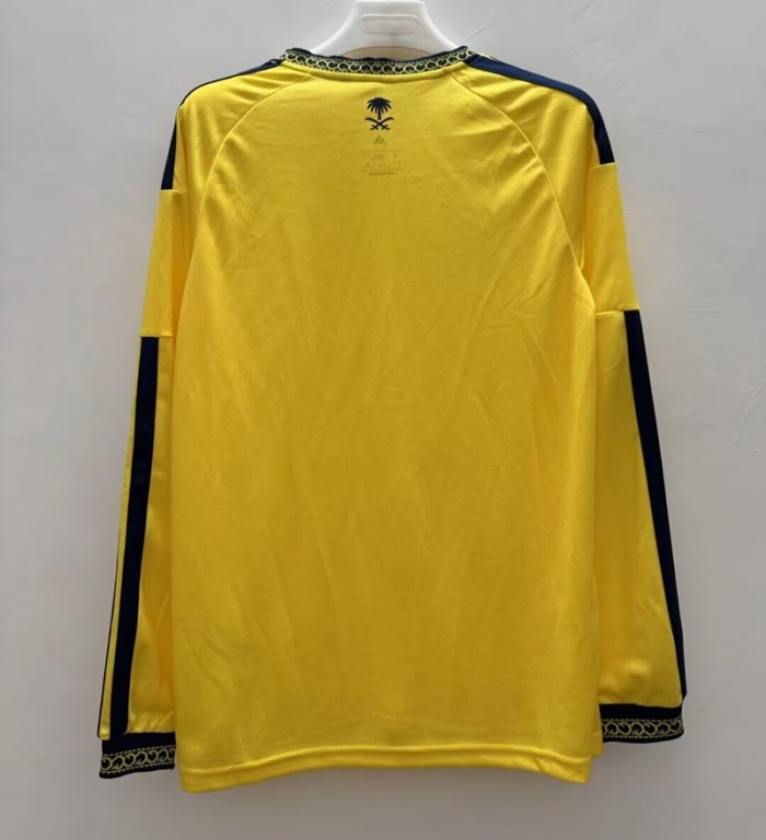 26/27 Al Nassr FC home football jersey RONALDO Long sleeves