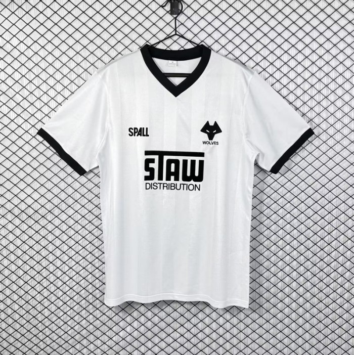 Retro 86/88 Wolverhampton Wanderers Away football jersey