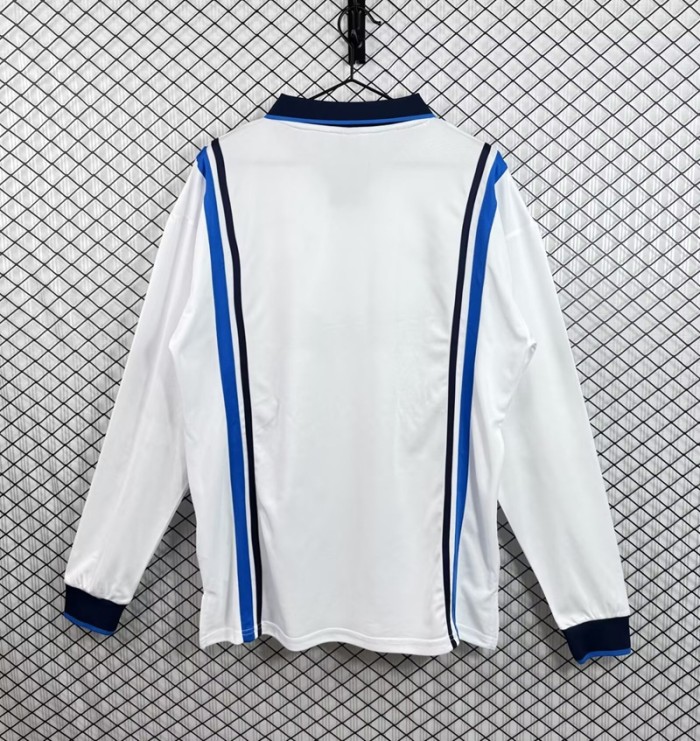 Retro 97/98 Napoli Away football Jersey Long sleeves