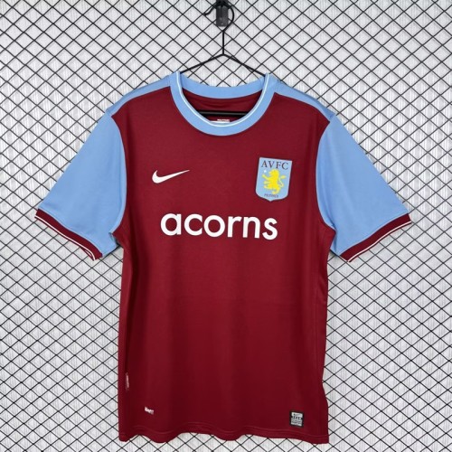 Retro 09/10 Aston Villa home football jersey