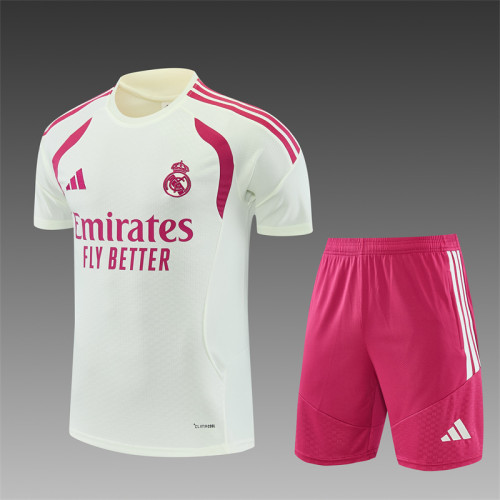 26/27 Real Madrid Short sleeve Adult training suit