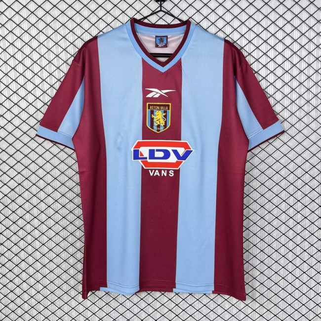 Retro 99/00 Aston Villa home football jersey