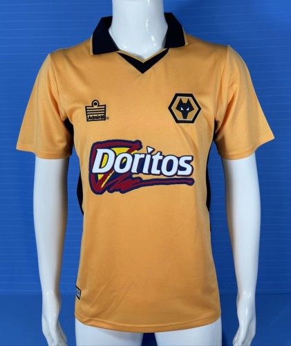 Retro 02/04 Wolverhampton Wanderers home football jersey