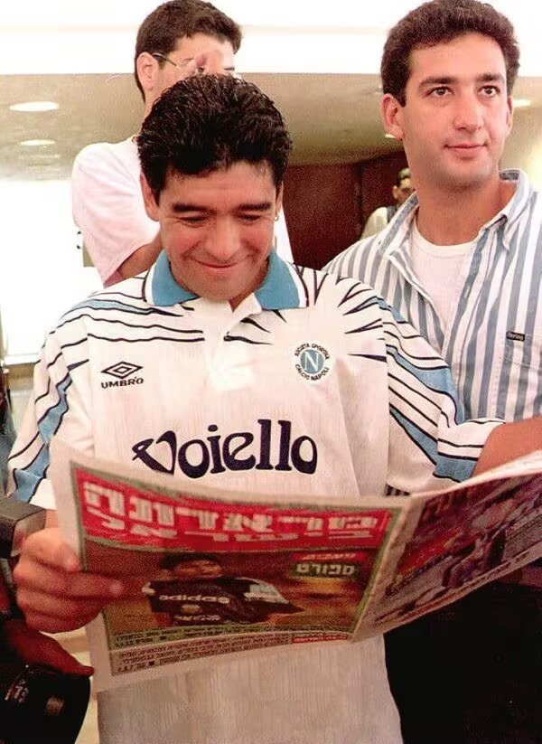 Retro 91/94 Napoli Away football Jersey