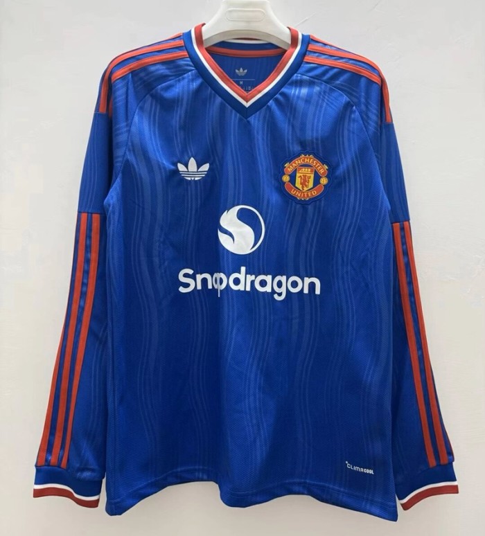 26/27 Manchester United Away football jersey long sleeves