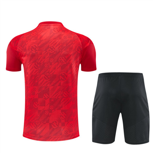 26/27 Liverpool kids Short sleeve training suit red