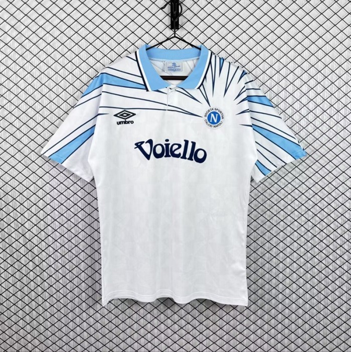 Retro 91/94 Napoli Away football Jersey
