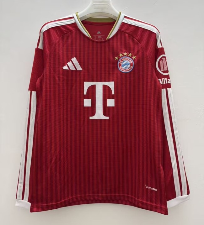 26/27 bayern munich home football jersey Long sleeves