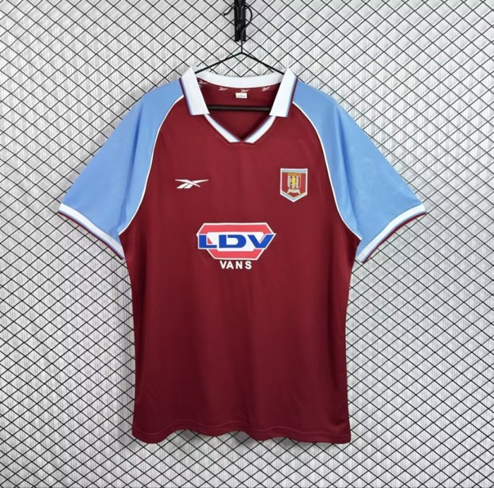 Retro 98/99 Aston Villa home football jersey