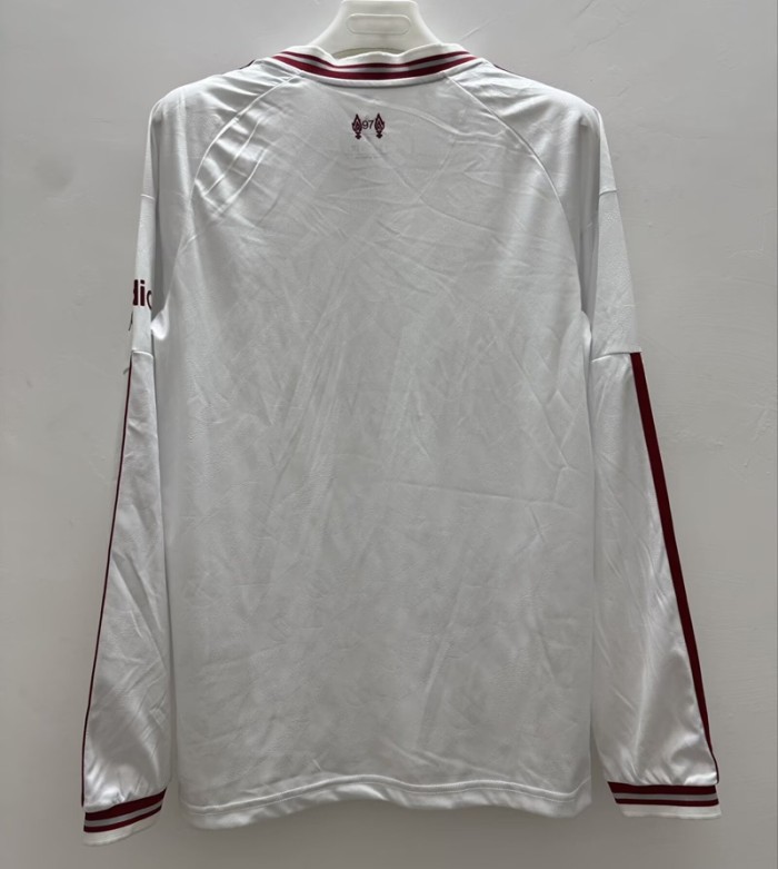26/27 liverpool Away football Jersey Long sleeves