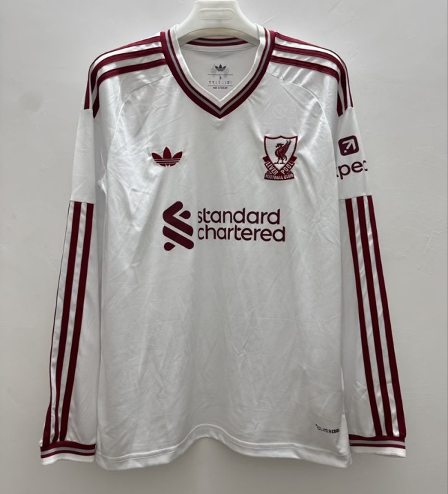 26/27 liverpool Away football Jersey Long sleeves
