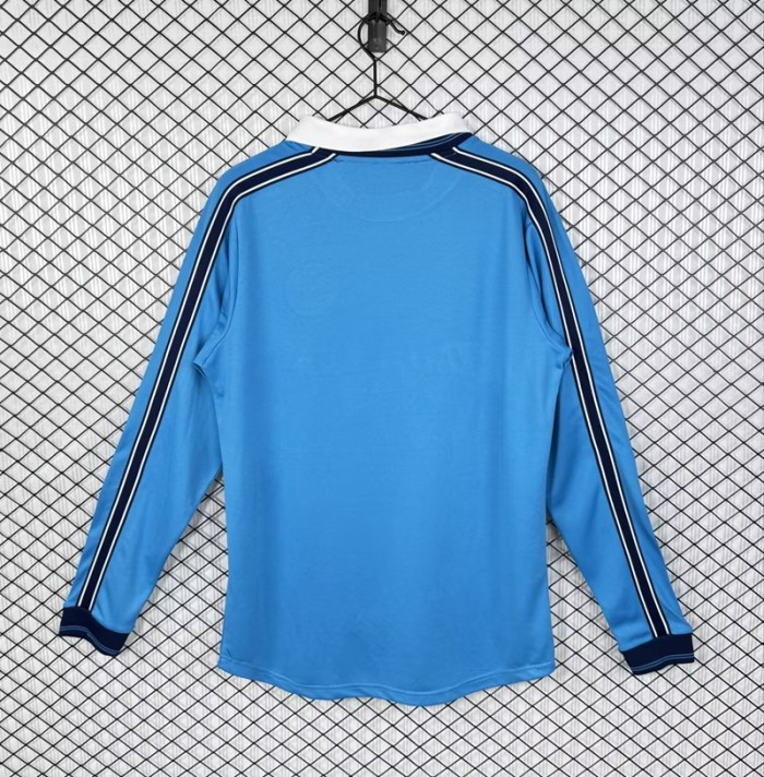 Retro 98/99 Napoli home football Jersey Long sleeves