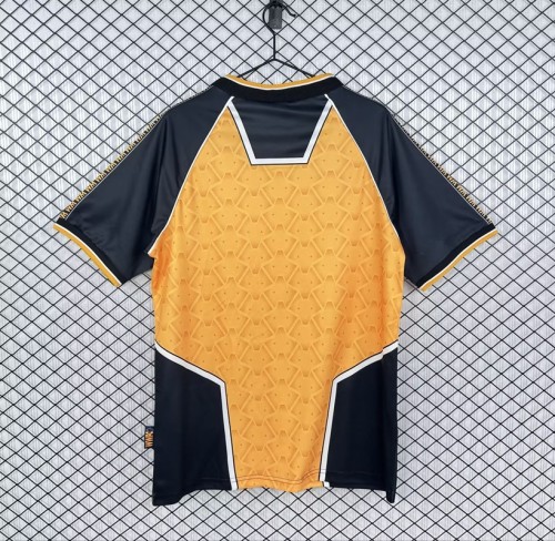 Retro 96/98 Wolverhampton Wanderers home football jersey