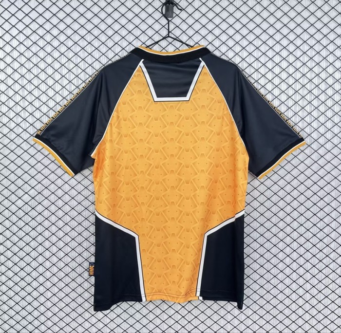 Retro 96/98 Wolverhampton Wanderers home football jersey
