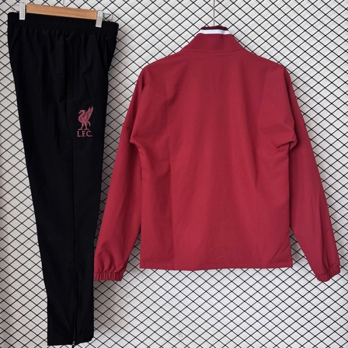26/27 Liverpool retro trench coat red