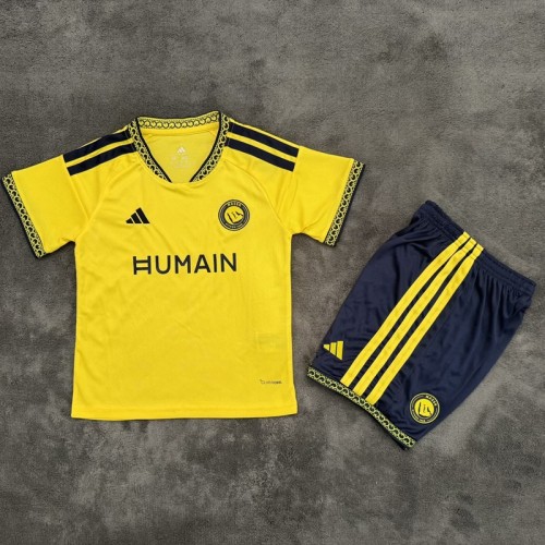 26/27Al Nassr home kids kit